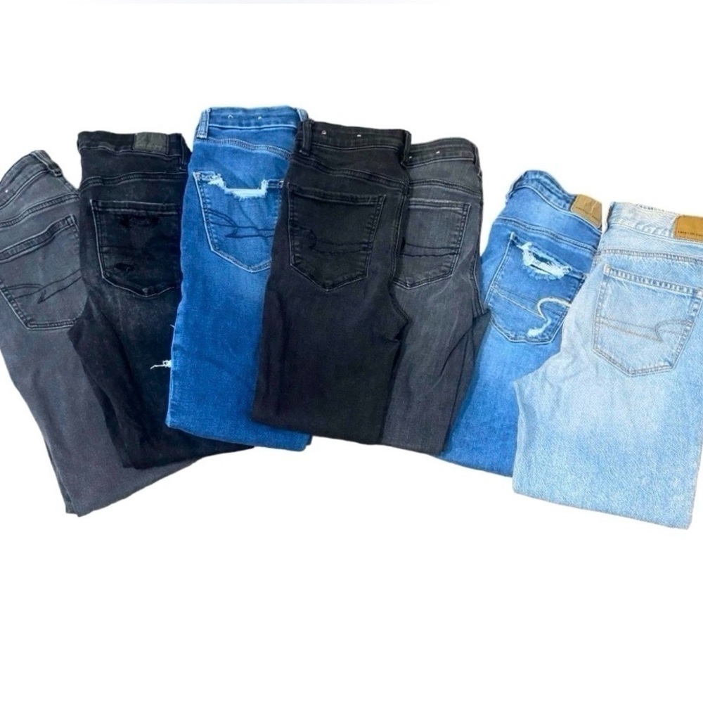 AMERICAN EAGLE Jeans Bundle 7 Size 2/4